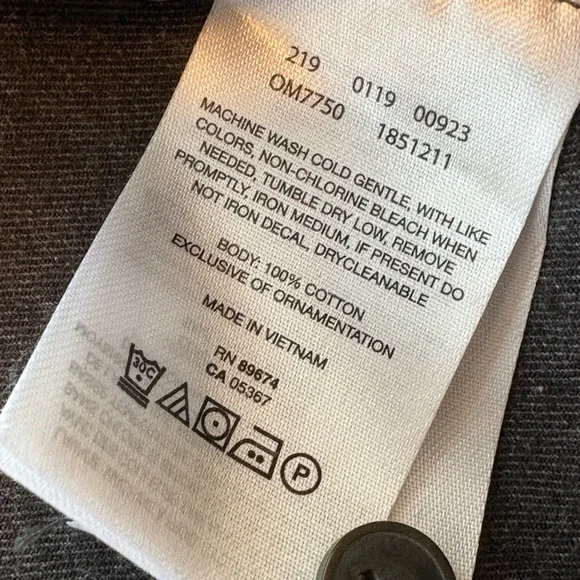 Mountain Hardware Gray Plusher Men’s Long Sleeve Soft Flannel Shirt L - Picture 5 of 7